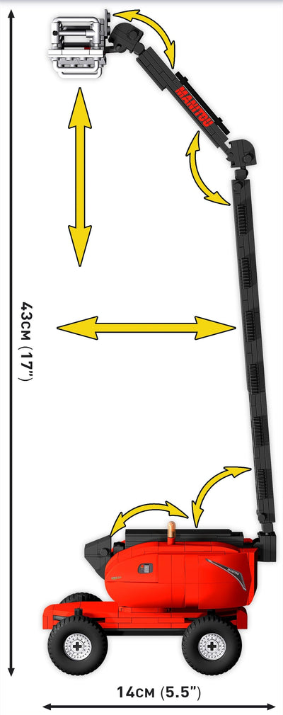 Manitou 280 TJ - COBI 1683 - 347 Bricks Construction COBI 