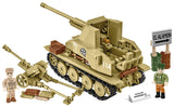 Marder III (Sd.Kfz.139) brick model tank - COBI 3131 - 486 bricks Tank Cobi 