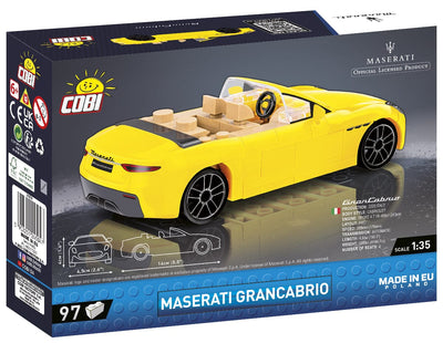 Maserati Grancabrio brick model car - COBI 24504 - 97 bricks car Cobi 
