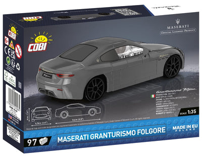Maserati Granturismo Folgore brick model car - COBI 24506 - 97 bricks car Cobi 
