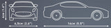 Maserati Granturismo Folgore brick model car - COBI 24506 - 97 bricks car Cobi 