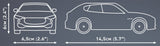 Maserati Levante S brick model car - COBI 24507 - 108 bricks car Cobi 