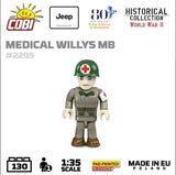 Medical Willys MB - COBI 2295 - 130 bricks Other Military Cobi 