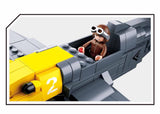 Messerschimitt BF 109 brick model plane - Sluban M38-B0692 - 289 bricks Planes SLUBAN 