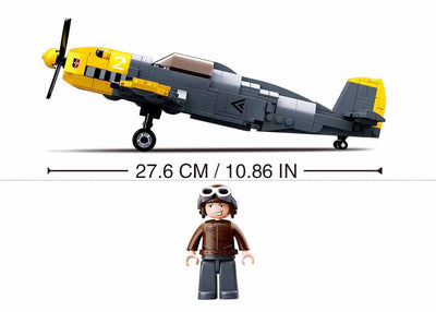 Messerschimitt BF 109 brick model plane - Sluban M38-B0692 - 289 bricks Planes SLUBAN 