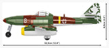 Messerschmit Me 262A-1a "Schwalbe" brick plane model - COBI 5776 - 490 bricks Planes Cobi 