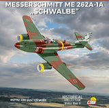 Messerschmit Me 262A-1a "Schwalbe" brick plane model - COBI 5776 - 490 bricks Planes Cobi 