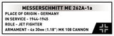 Messerschmit Me 262A-1a "Schwalbe" brick plane model - COBI 5776 - 490 bricks Planes Cobi 