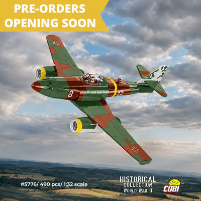 Messerschmit Me 262A-1a "Schwalbe" brick plane model - COBI 5776 - 490 bricks Planes Cobi 