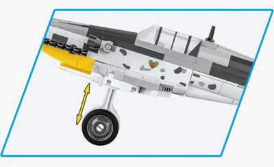 Messerschmitt BF 109 G 125 KL brick plane model - COBI 5870 - 125 bricks Planes Cobi 