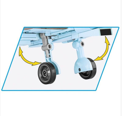 Messerschmitt BF 109 G brick model plane - COBI 5761 - 350 bricks Planes Cobi 