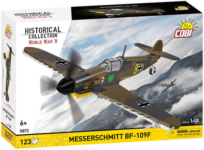 Messerschmitt BF-109F brick plane model - COBI 5873 - 123 bricks Planes Cobi 