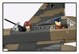 Messerschmitt BF 110 C brick plane model - COBI 5777 - 573 bricks Planes Cobi 