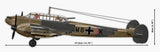 Messerschmitt BF 110 C brick plane model - COBI 5777 - 573 bricks Planes Cobi 