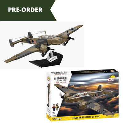 Messerschmitt BF 110 C brick plane model - COBI 5777 - 573 bricks Planes Cobi 