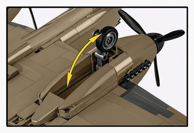 Messerschmitt BF 110 C brick plane model - COBI 5777 - 573 bricks Planes Cobi 