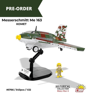 Messerschmitt Me 163B Komet brick plane model - COBI 5766 - 543 bricks Planes Cobi 