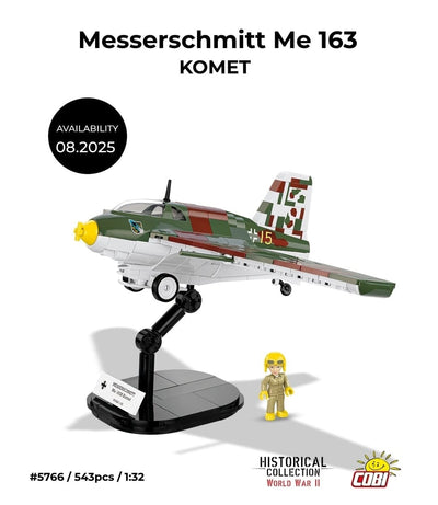 Messerschmitt Me 163B Komet brick plane model - COBI 5766 - 543 bricks Planes Cobi 