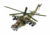 MI-24S brick model helicopter - Sluban M38-B1137 - 893 bricks Tank SLUBAN 
