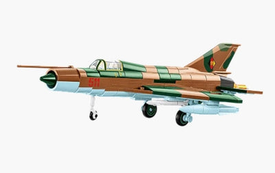 MIG-21 brick plane model - COBI 5919 - 396 bricks Planes Cobi 