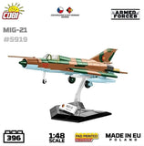 MIG-21 brick plane model - COBI 5919 - 397 bricks Planes Cobi 