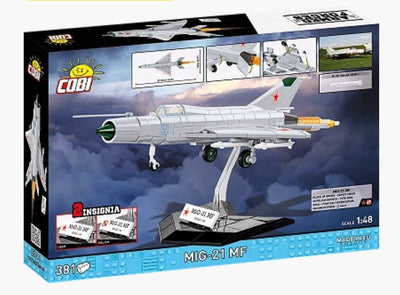 MIG-21 MF brick plane model - COBI 5918 - 381 bricks Planes Cobi 