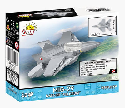 MiG-29 NATO "Fulcrum" brick plane model - COBI 5928 - 40 bricks Planes Cobi 