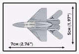 MiG-29 NATO "Fulcrum" brick plane model - COBI 5928 - 40 bricks Planes Cobi 