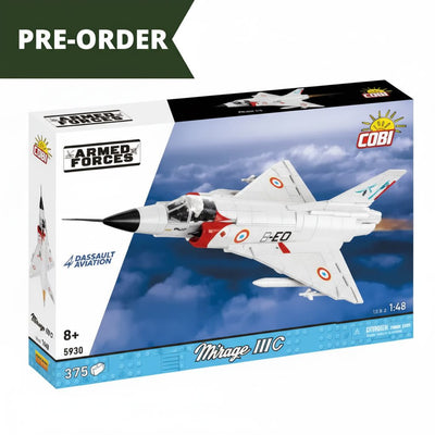 Mirage IIIC brick plane model - COBI 5930 - 375 bricks Planes Cobi 