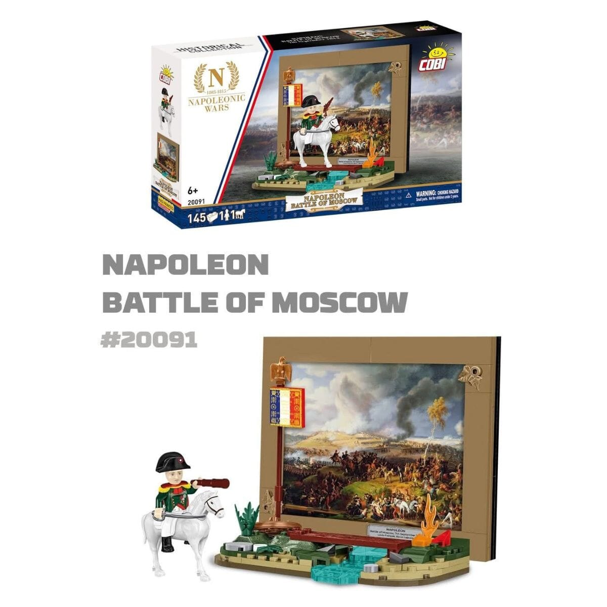 Napoleon Battle of Moscow brick model - COBI 20091 - 145 bricks ...