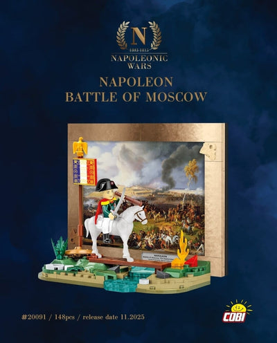 Napoleon 'Battle of Moscow' brick model - COBI 20091 - 148 bricks Other Military Cobi 