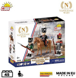 Napoleonic era soldier figures - COBI 20098 - 3 figures + horse Other Military Cobi 