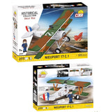 Neuport 17 C. brick plane model - COBI 2997 - 277 bricks Planes Cobi 