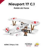 Neuport 17 C.1 brick plane model - COBI 2998 - 274 bricks Planes Cobi 