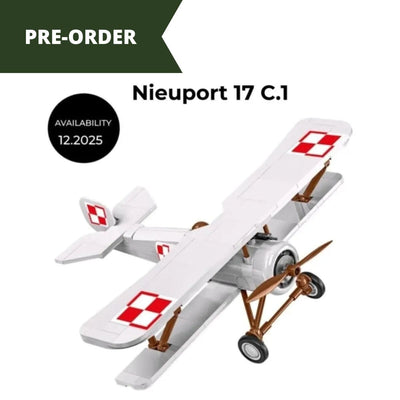 Neuport 17 C.1 brick plane model - COBI 2998 - 275 bricks Planes Cobi 