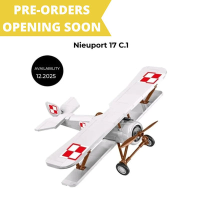 Neuport 17 C.1 brick plane model - COBI 2998 - 275 bricks Planes Cobi 