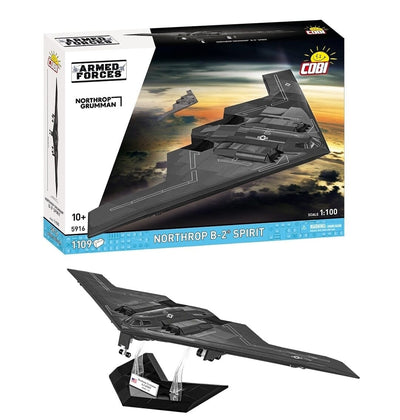 Northrop B-2 Spirit aircraft brick model - COBI 5916 - 1109 bricks Planes Cobi 