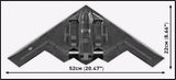 Northrop B-2 Spirit aircraft brick model - COBI 5916 - 1109 bricks Planes Cobi 