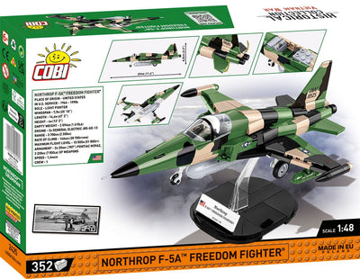 Northrop F-5A F.F plane model - COBI 2425 - 352 bricks Planes Cobi 