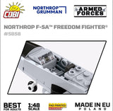 Northrop F-5E Freedom Fighter brick plane model - COBI 5858 - 335 bricks Planes Cobi 