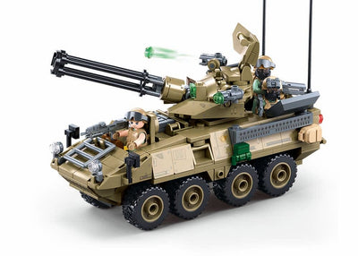 OEF Stryker ADS brick model - Sluban M38-B1258 - 320 bricks Other Military SLUBAN 
