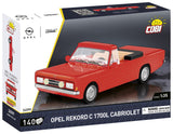 Opel Rekord C 1700L Cabriolet brick model car - COBI 24599 - 140 bricks car COBI 