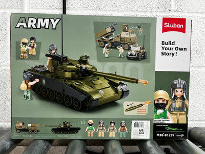Operation Hunt and Eliminate brick model - Sluban M38-B1259 - 579 bricks Tank SLUBAN 
