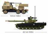 Operation Hunt and Eliminate brick model - Sluban M38-B1259 - 579 bricks Tank SLUBAN 