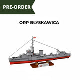 ORP Blyskawica destroyer brick model - COBI 4865 - 700 bricks Ship Cobi 