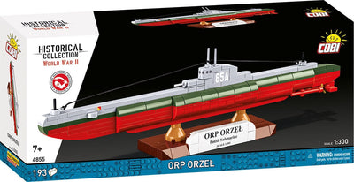 ORP Orzeł submarine brick model - COBI 4855 - 185 bricks Ship COBI 