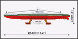 ORP Sep submarine brick model - COBI 4856 - 185 bricks Ship COBI 