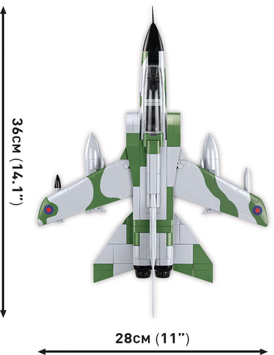 Panavia Tornado GR.1 RAF brick plane model - COBI 5852 - 520 bricks Planes Cobi 