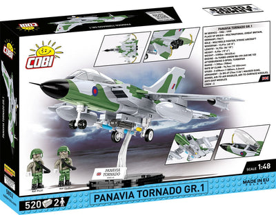 Panavia Tornado GR.1 RAF brick plane model - COBI 5852 - 520 bricks Planes Cobi 