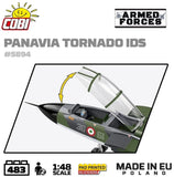 Panavia Tornado IDS brick plane model - COBI 5894 - 493 bricks Planes Cobi 